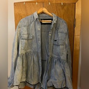 We the Free denim jacket